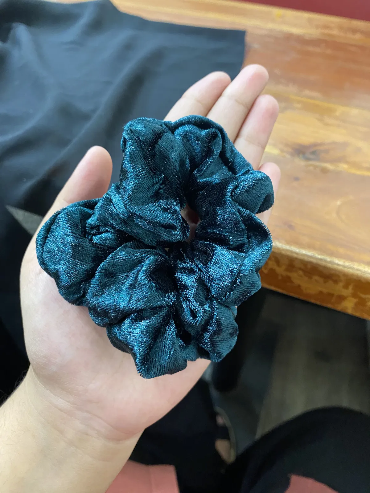Silk-Style Scrunchie Hair Band - Assorted Colors thumbnail 6